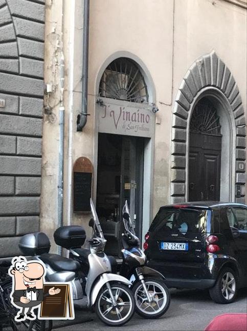 Gli esterni di I' Vinaino di San Frediano