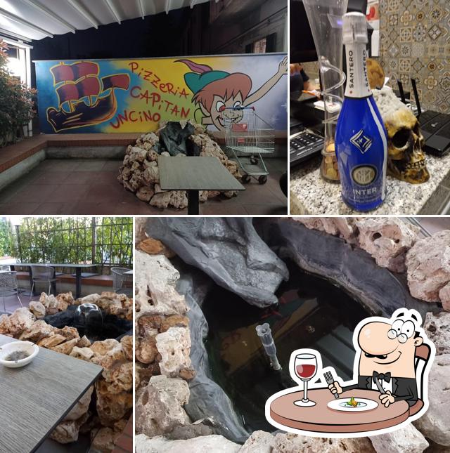 Platti al Pizzeria Capitan Uncino