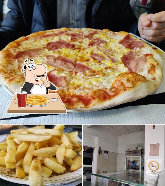 Patatine fritte al Pizzeria Kebab San Ciro