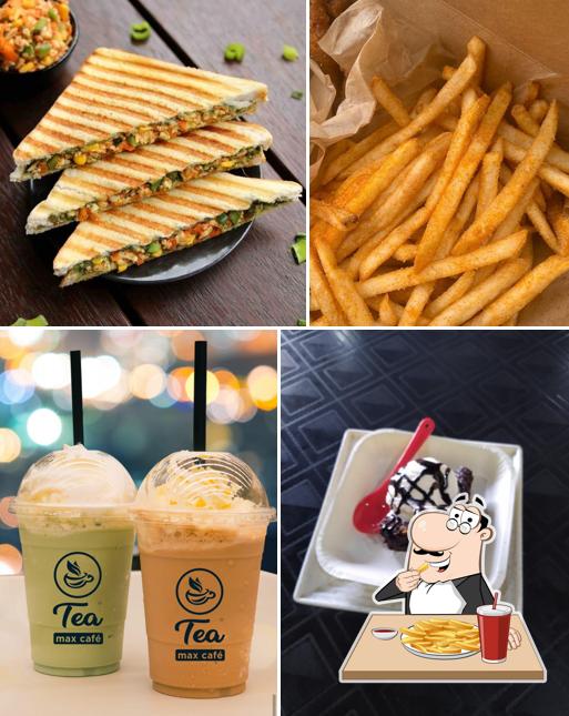 French fries at TeaMax Cafe Kharar Punjab