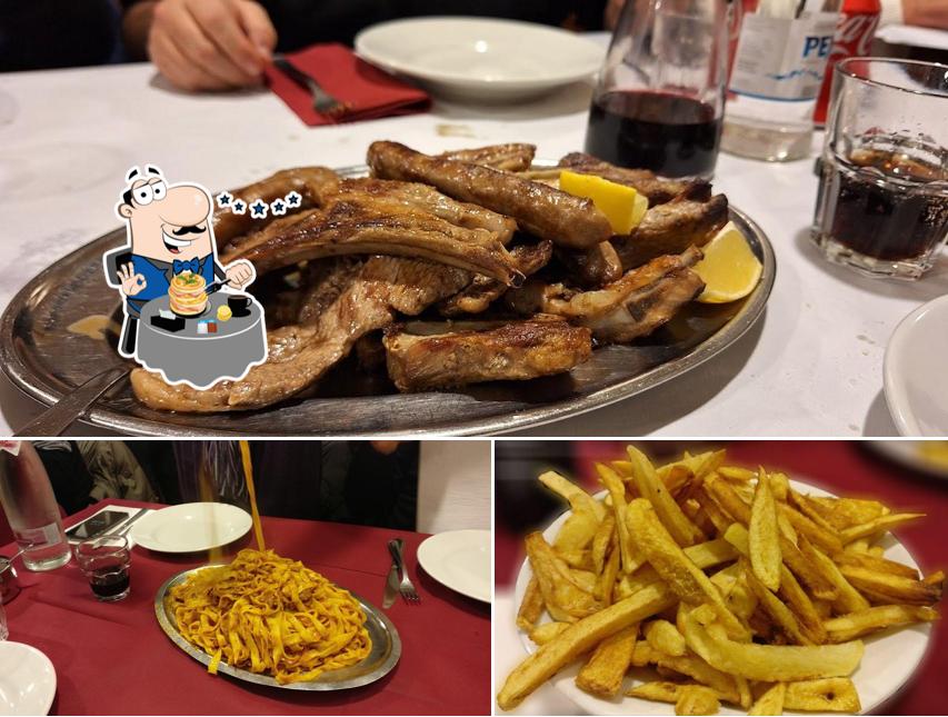 Cibo al Trattoria "Da Renzi"