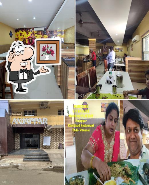 Check out how Anjappar Chettinad Restaurant looks inside
