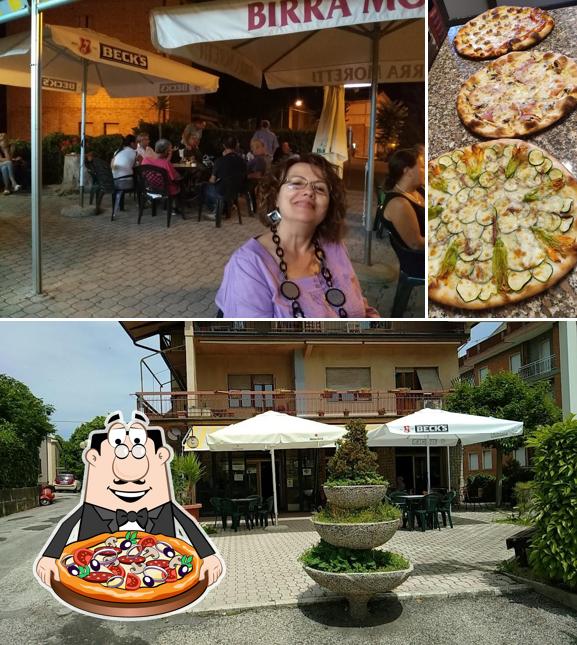 Prenditi una pizza a Blu Bar