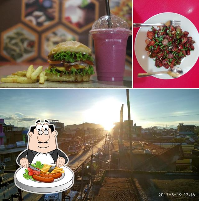 Burger&Shake is distinguished by food and exterior