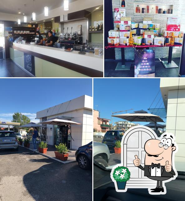 Angi Cafe si caratterizza per la esterno e interni
