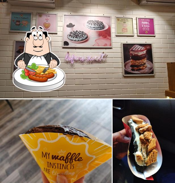 Food at The Belgian Waffle Co