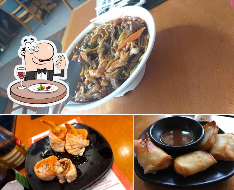 Platos en Izumi Sushi