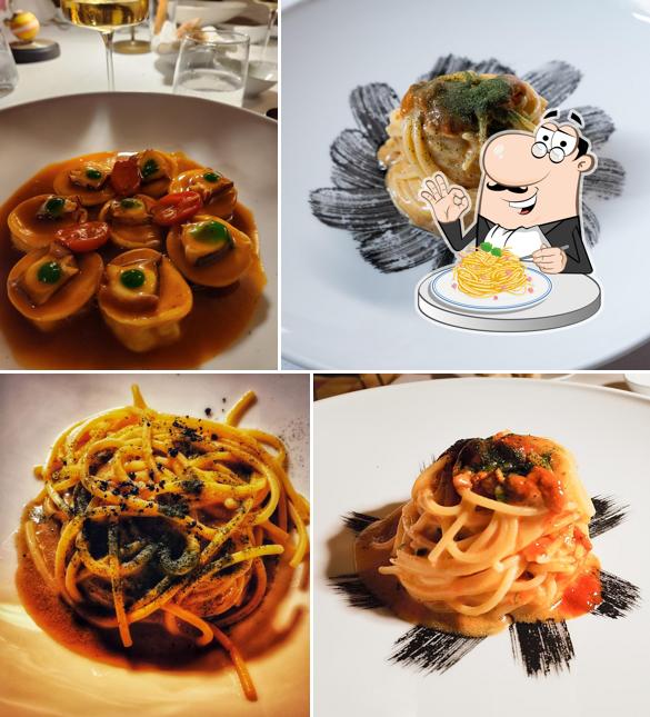 Spaghetti alla carbonara al La Strummula Restaurant