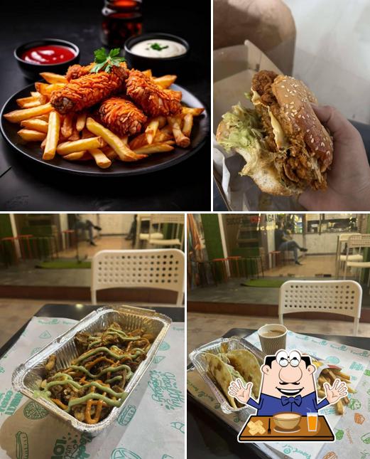 The photo of food and interior at Burger Or Chai