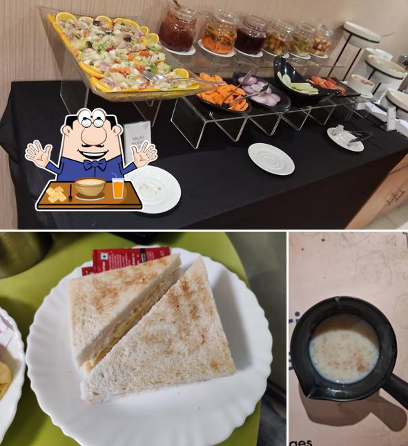 Clam chowder at Rajagiri Hospital Food Court