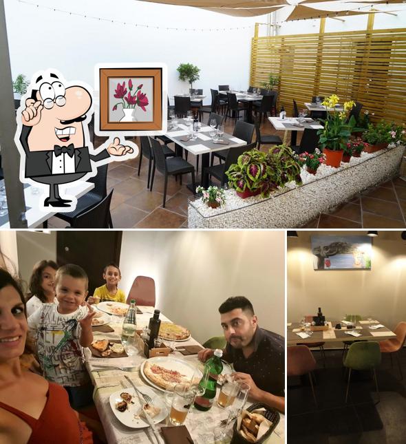 Gli interni di Viagrande Pizzeria Bistrot