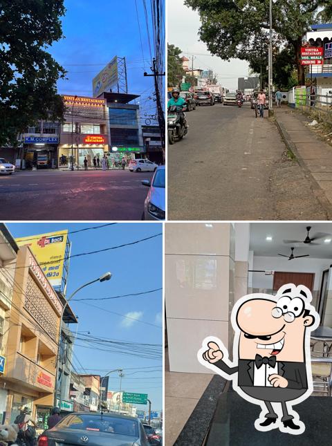 The exterior of വിനീത റെസ്റ്റോറന്റ്