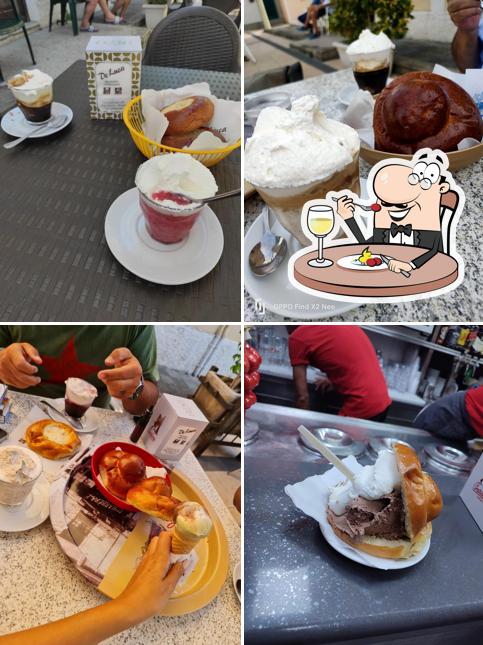 Platti al Bar Gelateria De Luca