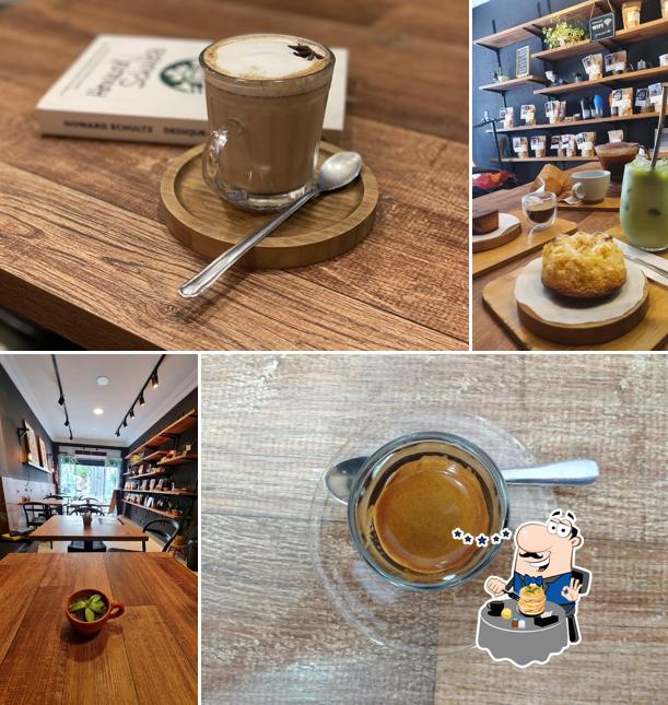 Platos en Blend Coffee Shop