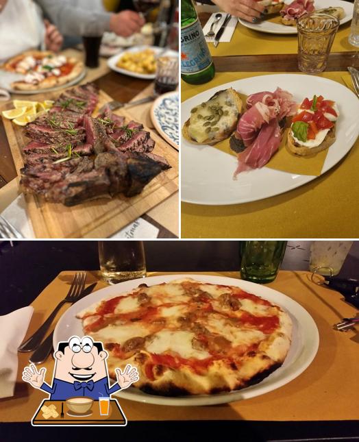 Platti al Osteria Pizzeria Borgobasso