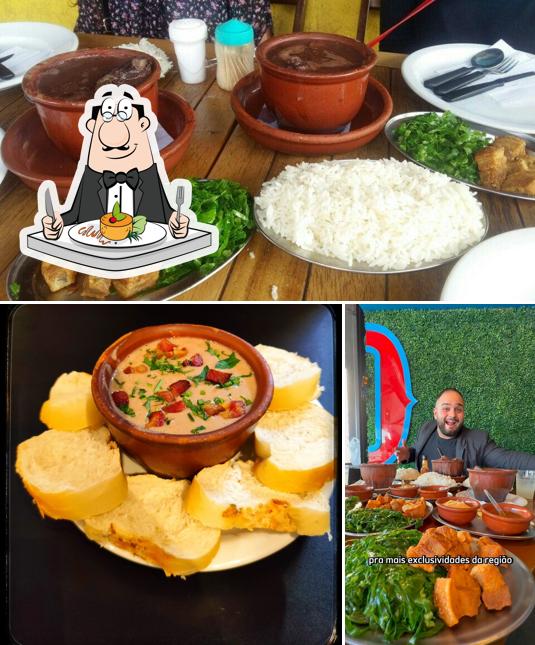 Platos en Rei das Batidas