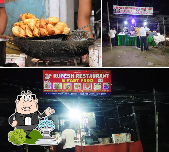 Check out how rupesh restaurant & fast food looks outside