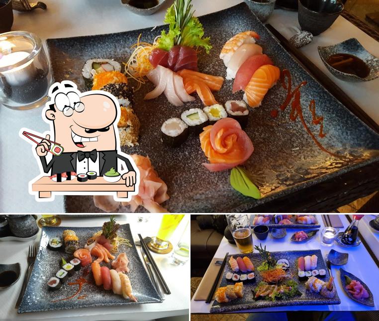 Prenditi le varie opzioni di sushi