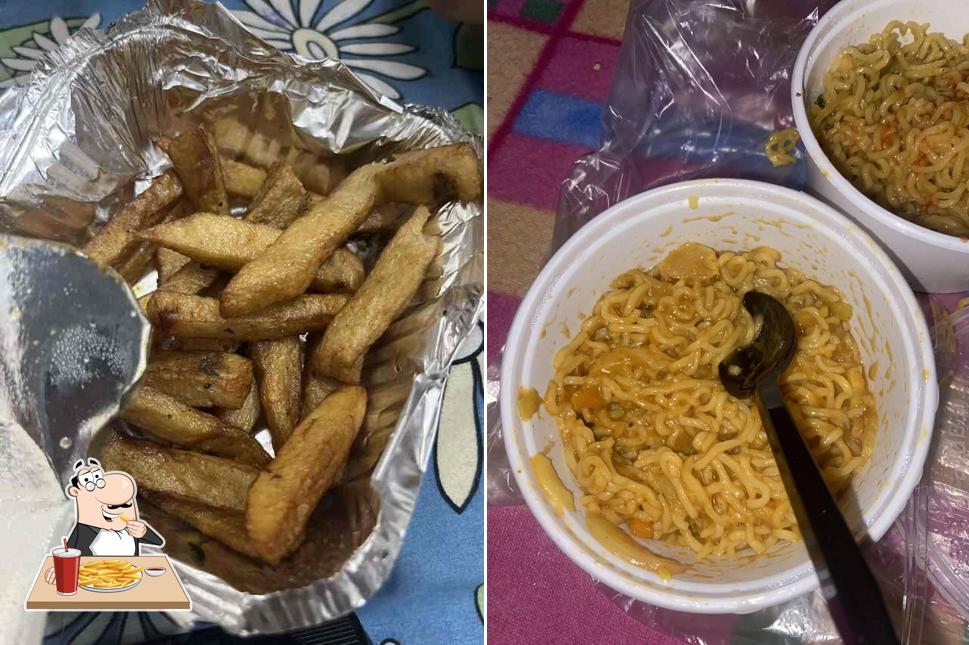 French fries at Bombay Kitchen