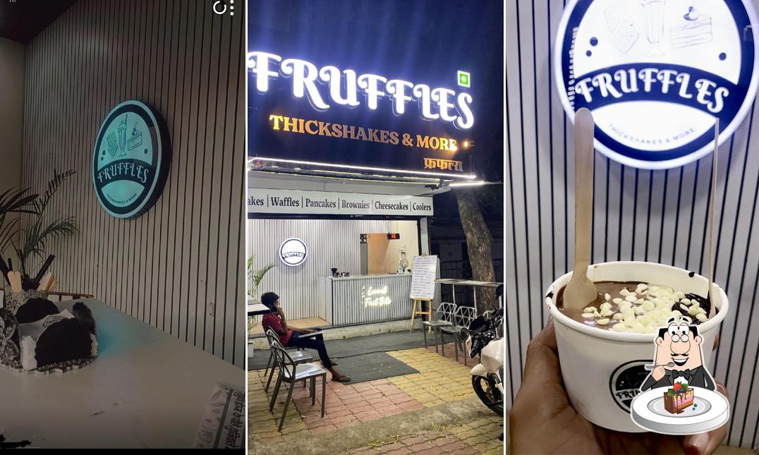 Chocolate cake at Fruffles-Thickshakes & More