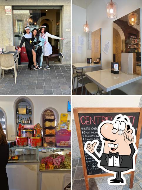 Gli interni di Le petit bar tabacchi