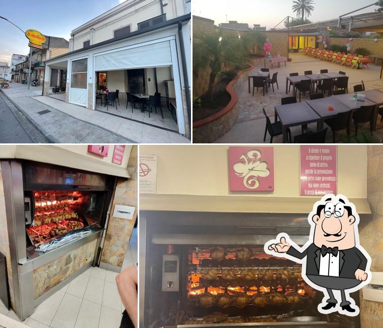 Siediti a un tavolo di Al girarrosto