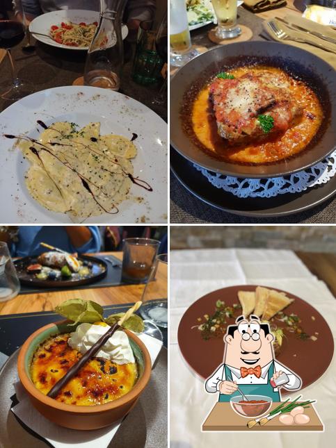 Ravioli al Osteria Piccola Posta