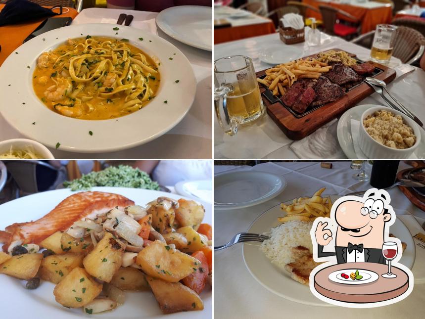 Comida em Restaurante La Maison