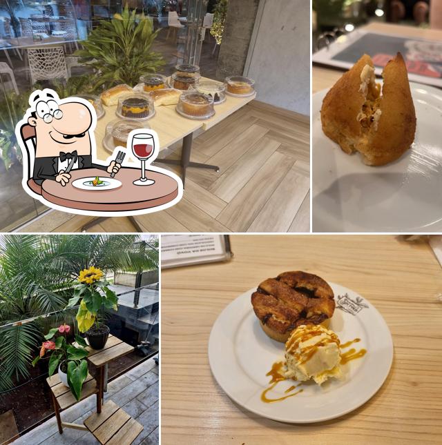 Platos en Jardim Secreto Cafeteria