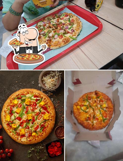 Pick different kinds of pizza