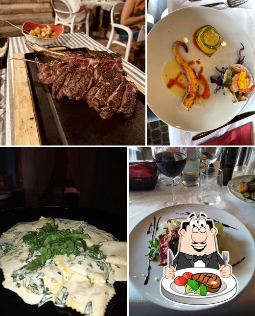Bistecca al Ristorante Il Bacio