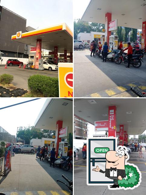 The exterior of Shell