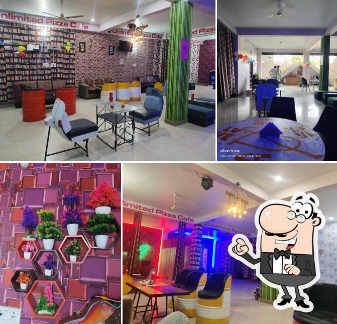 The interior of UNLIMITED PIZZA CAFE