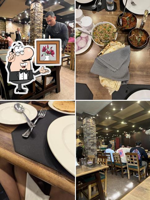 The interior of City Hut Family Dhaba