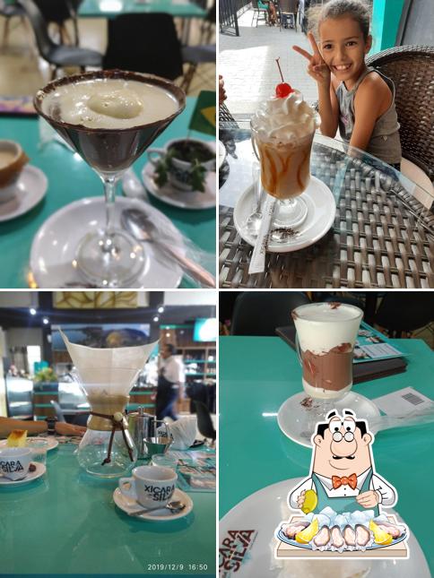 Ostras em Xícara da Silva Café