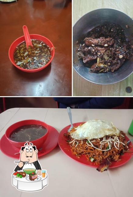 Hot and sour soup at Ashu's Chinese Corner