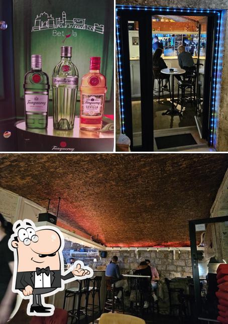 Guarda la immagine che mostra la interni e cibo di Caffe Bar Betula
