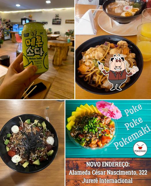 Comida em Pokemaki