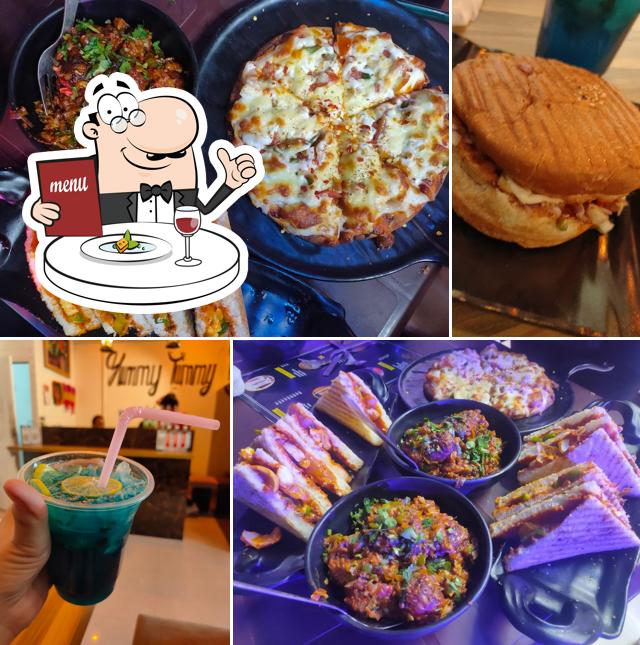 Food at Yummy Tummy Cafe