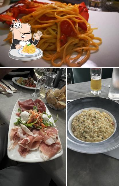 Spaghetti alla carbonara al La Vecchia Trattoria
