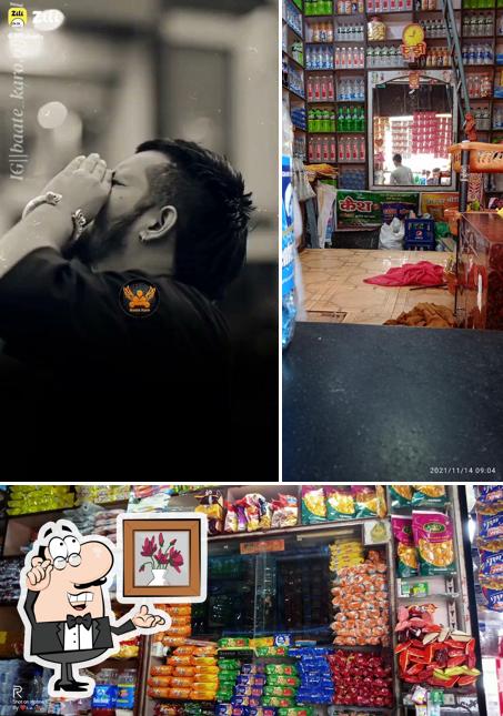 The interior of Shivam Sweet House