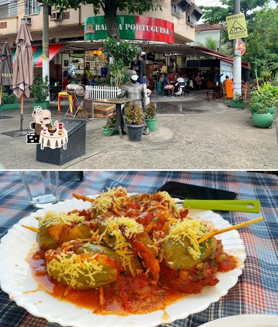 Comida em Bar da Portuguesa