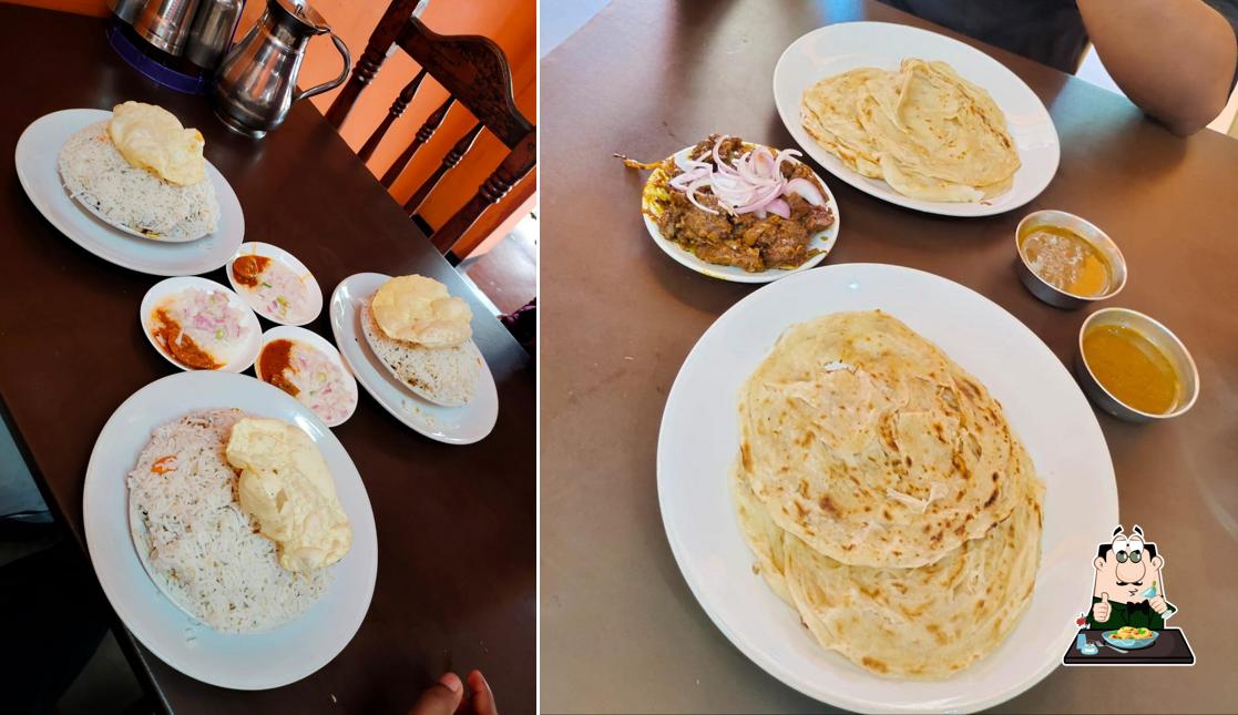 Food at Aaramam Family Restaurant