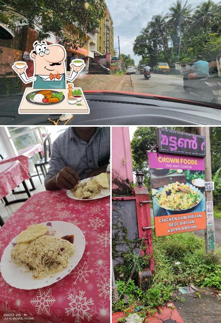 The restaurant's food and exterior