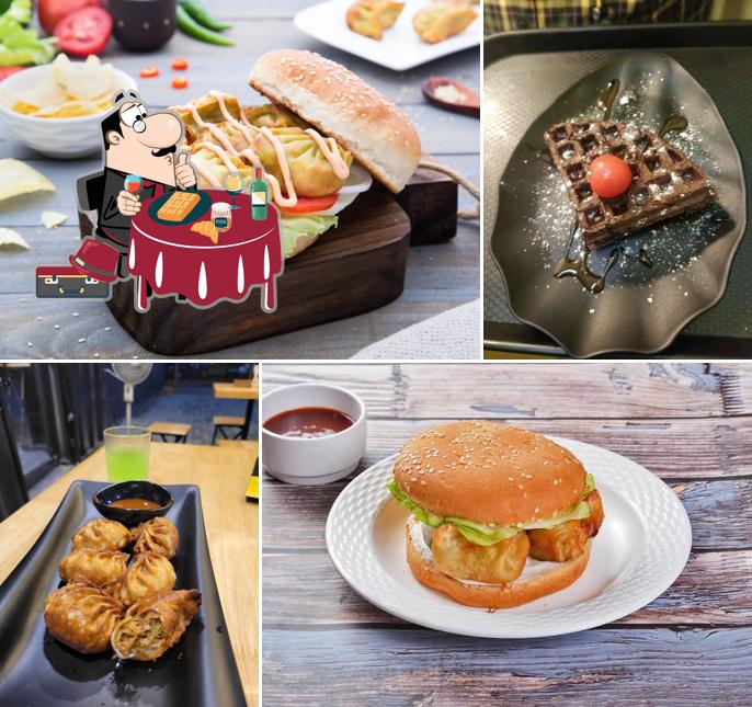 Waffles at Doodle Cafe