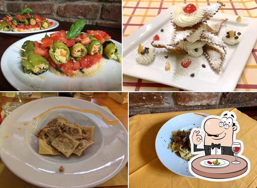 Platti al Ristorante Hosteria Della Pignatta