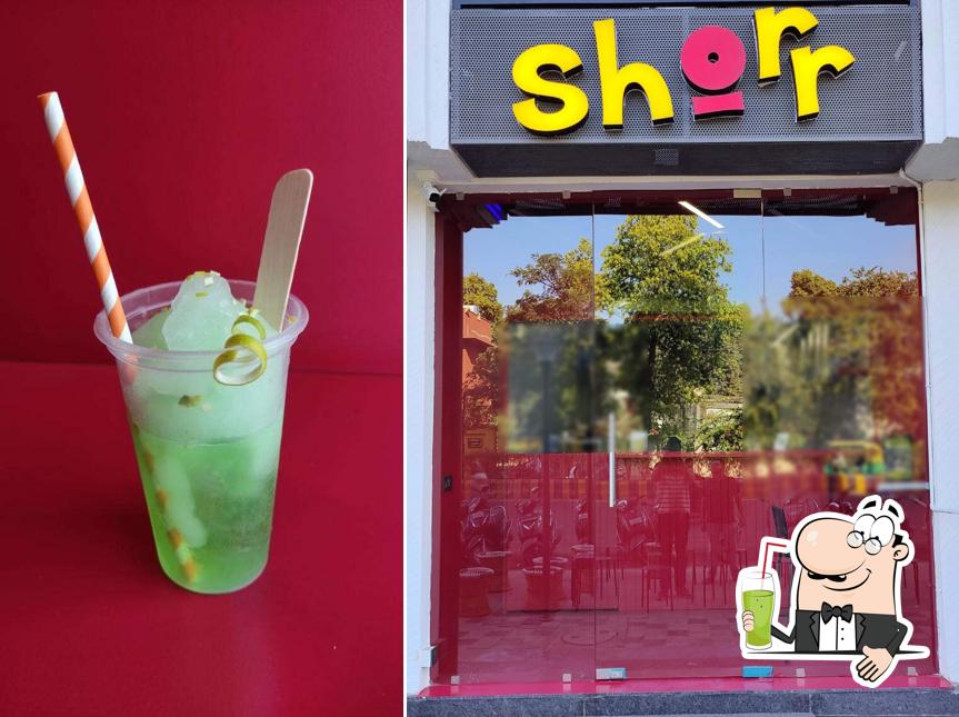 Enjoy a drink at Shorr- The Fast Food Shack