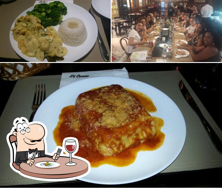 Dê uma olhada a imagem mostrando comida e interior a Don & Lia Cucina di Famiglia