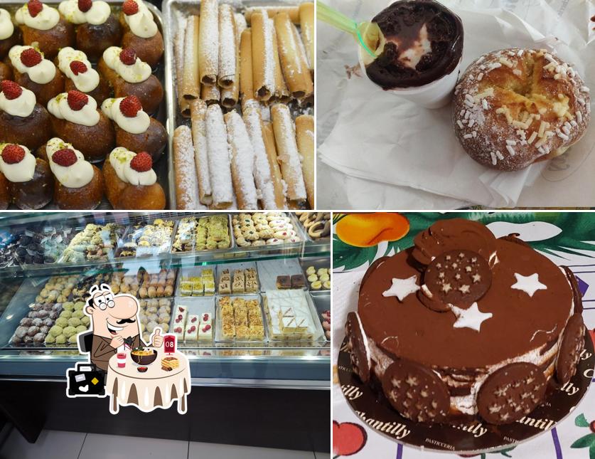 Cibo al Pasticceria Chantilly Catania