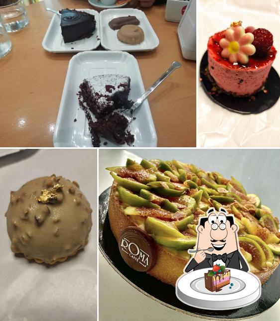 Torta al cioccolato al Caffè Roma